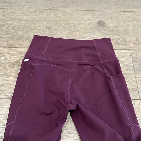 FABLETICS Burgundy Oasis PureLuxe High Waist Pocket Workout Gym Yoga Leggings S - Picture 6 of 12